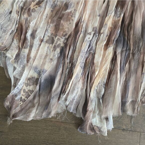 Zara flowy swing skirt printed size M - Picture 6 of 10